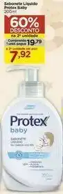 Carrefour Sabonete líquido protex baby 200ml oferta