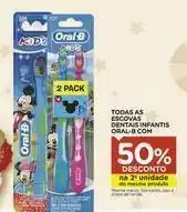Todas as escova dentais infantis oral-b