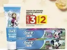 Carrefour Todos os cremes dentais infantil oral-b oferta