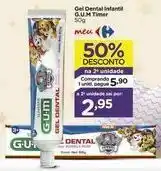 Carrefour Gel dental infantil g.u.m timer oferta