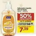 Carrefour Sabonete líquido baruel baby 400ml oferta