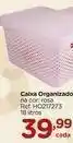 Carrefour Caixa organizadora rattan carrefour 18 lt oferta