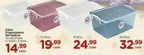 Carrefour Caixa organizadora bel ordene 4 litros oferta