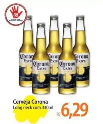 Atacadão Cerveja Corona Long neck com 330ml oferta