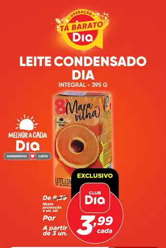 Dia LEITE CONDENSADO DIA INTEGRAL - 395 G oferta