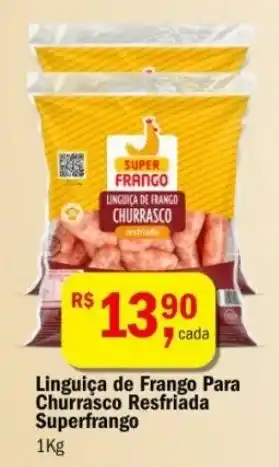 Ultrabox Linguiça de Frango Para Churrasco Resfriada Superfrango 1kg oferta