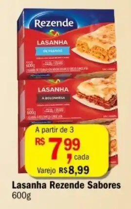 Ultrabox Lasanha Rezende Sabores 600g oferta