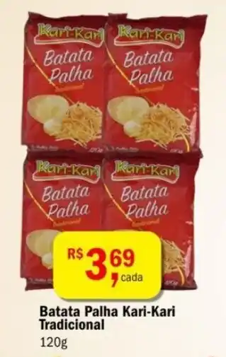 Batata Palha Kari-Kari Tradicional 120g