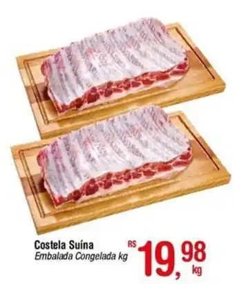 Fort Atacadista Costela Suína Embalada Congelada kg oferta