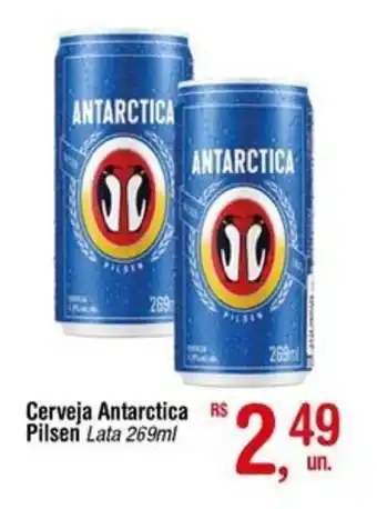 Fort Atacadista Cerveja Antarctica Pilsen Lata 269ml oferta