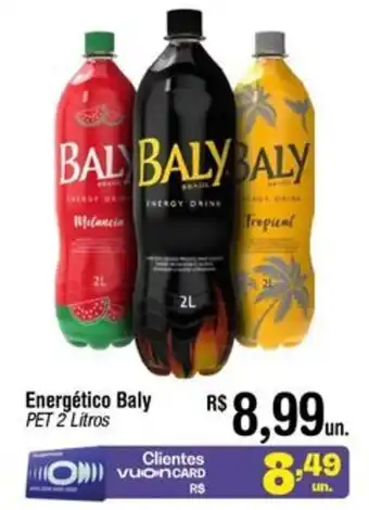 Fort Atacadista Energético Baly PET 2 Litros oferta