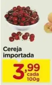 Carrefour Cereja importada cada 100g oferta