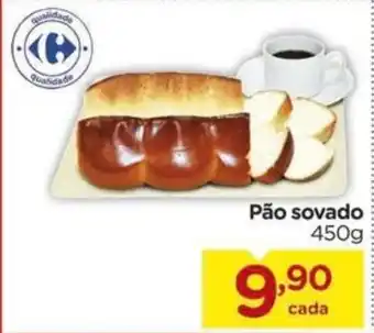 Carrefour Pão sovado 450g oferta