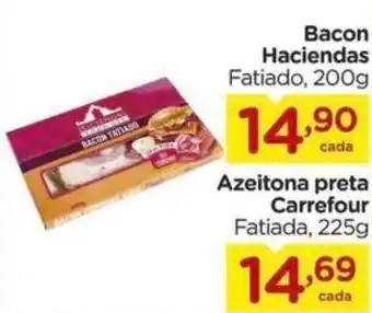 Carrefour Bacon Haciendas Fatiado, 200g oferta