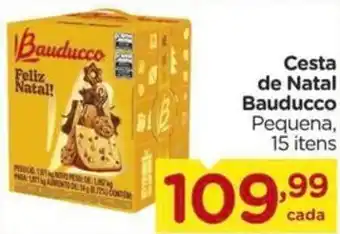 Carrefour Cesta de Natal Bauducco Pequena, 15 itens oferta