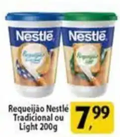 Coelho Diniz Requeijão Nestlé Tradicional ou Light 200g oferta
