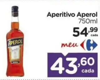 Carrefour Aperitivo Aperol 750ml oferta
