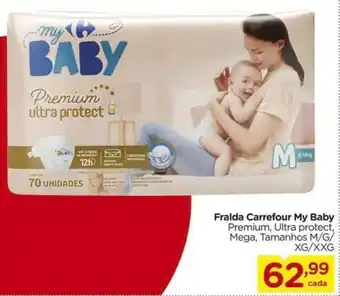 Carrefour Fralda Carrefour My Baby oferta