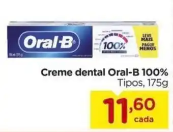 Carrefour Creme dental Oral-B 100% Tipos, 175g oferta