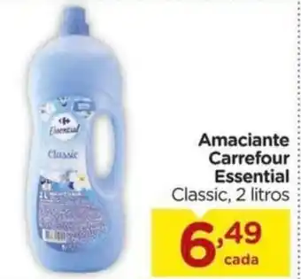 Carrefour Amaciante Carrefour Essential Classic, 2 litros oferta