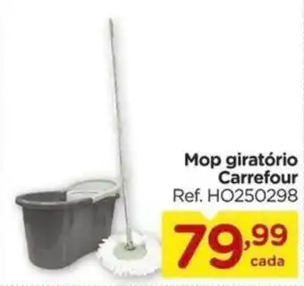 Carrefour Mop giratório Carrefour oferta