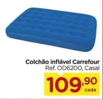 Carrefour Colchão inflável Carrefour Ref. OD6200, Casal oferta