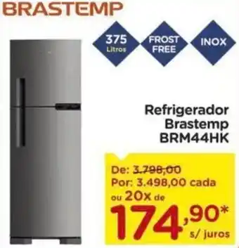 Carrefour Refrigerador Brastemp BRM44HK oferta