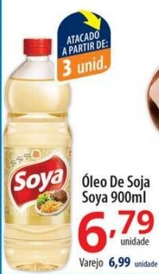 Akki Atacadista Oleo de Soja Soya 900ml oferta