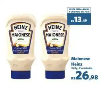 Sam's Club Maionese Heinz 390g, 2 unidades oferta