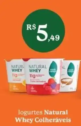 Costa Atacadão logurtes Natural Whey Colheráveis oferta
