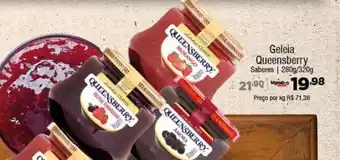 Big Mais Supermercados Geleia Queensberry Sabores | 280g/320g oferta