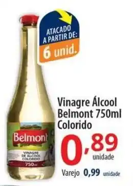 Vinagre Alcool Belmont 750ml Colorido
