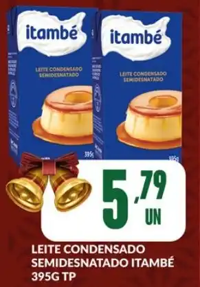 LEITE CONDENSADO SEMIDESNATADO ITAMBE 395g TP