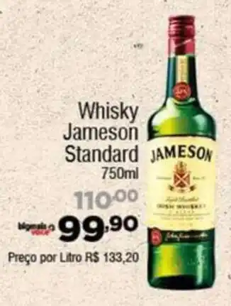 Whisky Jameson Standard 750ml