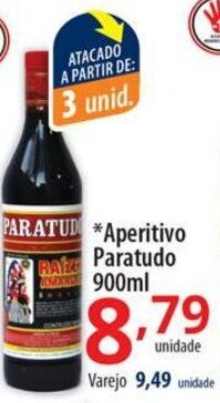 Aperitivo Paratudo 900ml