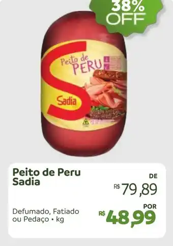 Hiperideal Supermercados Peito de Peru Sadia kg oferta