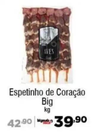 Big Mais Supermercados Espetinho de Coração Big oferta