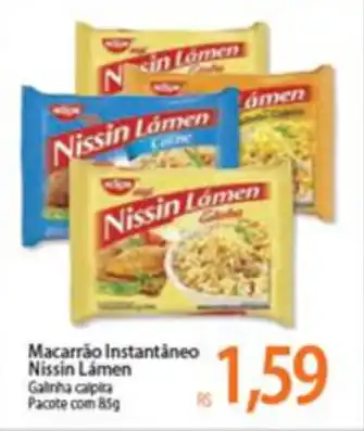 Atacadão Macarrao Instantaneo Nisson Lamen 85g oferta