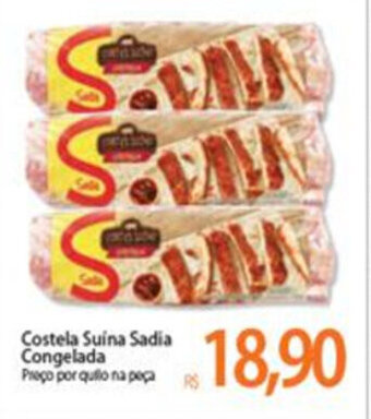 Costela Suina Sadia Congelada