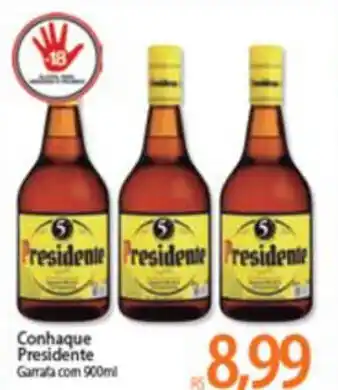 Atacadão Conhaque President 900ml oferta