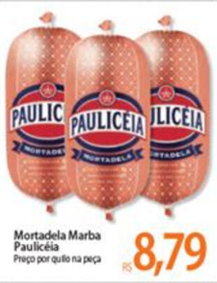 Atacadão Mortadela Marba Pauliceia oferta
