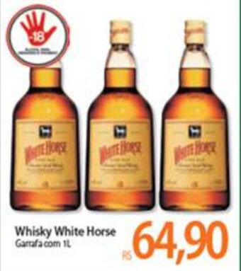 Atacadão Whisky White Horse 1L oferta