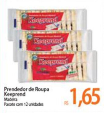 Atacadão Prendedor de roupa Keeprend oferta