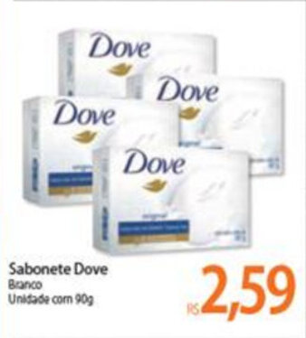 Atacadão Sabonete Dove 90g oferta