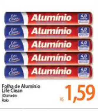 Atacadão Folha de Aluminio Life Clean 30cm x 4m oferta