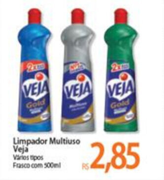 Atacadão Limpador Multiuso Veja 500ml oferta