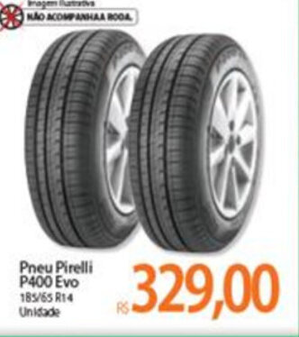 Atacadão Pneu Pirelli P400 Evo oferta