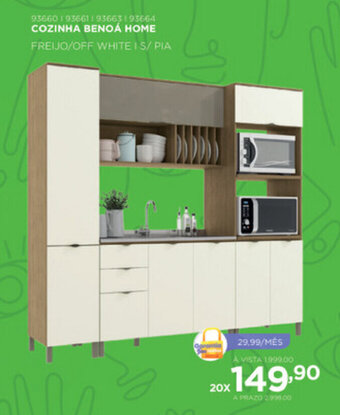 Benoit Cozinha Benoa Home oferta