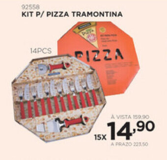 Kit P/ Pizza Tramontina 14pcs