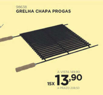Grelha Chapa Progas